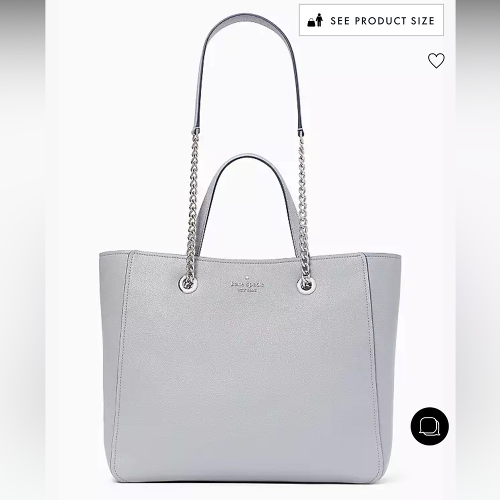 Kate Spade Infinite Large Compartment Tote Gray NWT ♠️